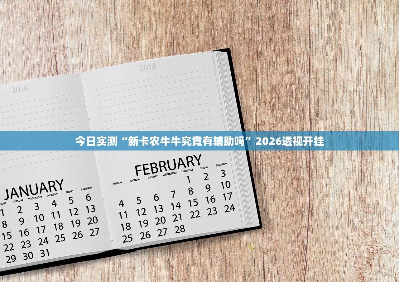 今日实测“新卡农牛牛究竟有辅助吗	”2026透视开挂