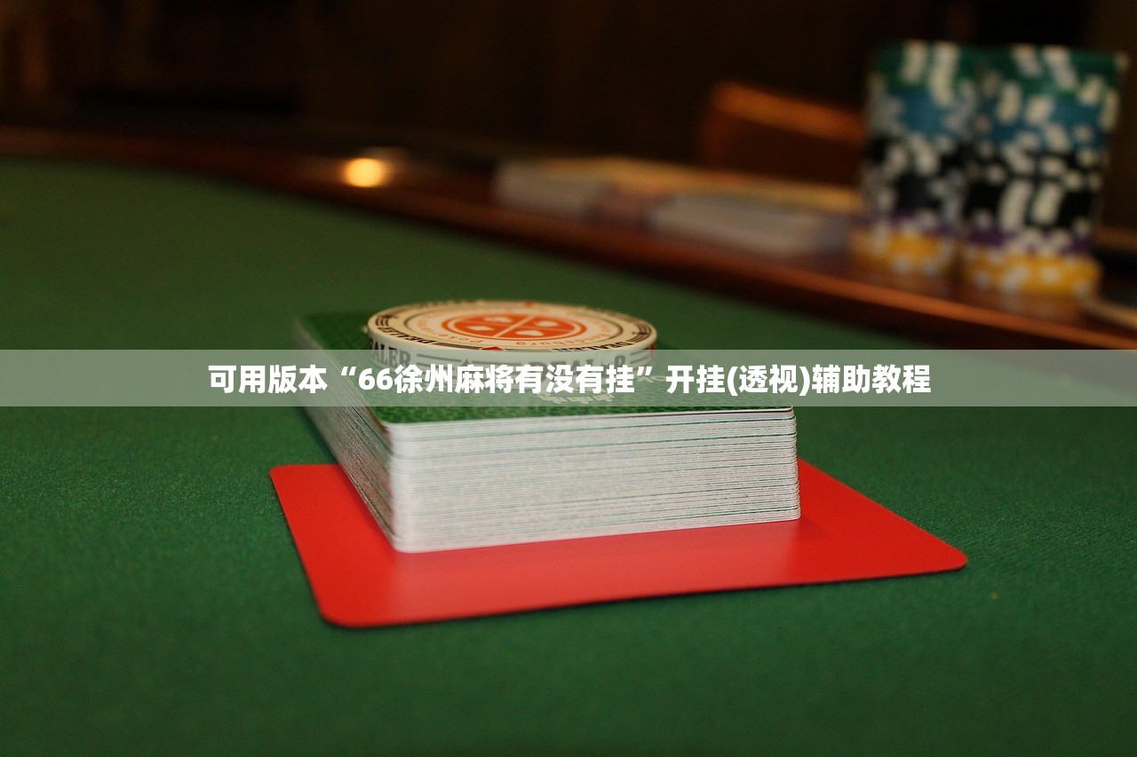 可用版本“66徐州麻将有没有挂	”开挂(透视)辅助教程